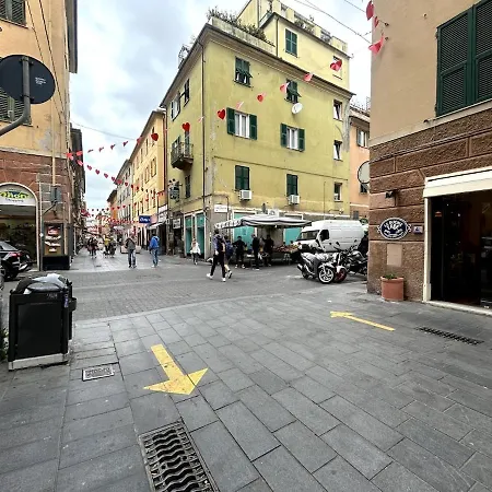 Lejlighed Designer - Luxury - Via Sestri - Free Wifi *